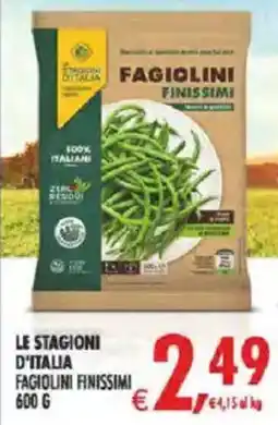 Deco Iperstore Le stagioni d'Italia fagiolini finissimi offerta