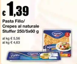 Sì con te Supermercati Pasta Fillo/Crepes al naturale Stuffer offerta