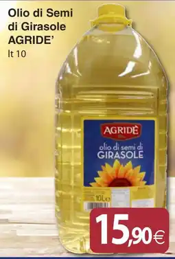 Docks Cash&Carry Olio di semi di girasole Agride offerta