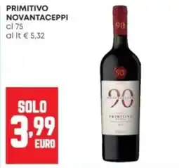 Panorama Primitivo Novantaceppi offerta