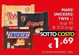 Maxi Supermercati Mars/Snickers/Twix offerta