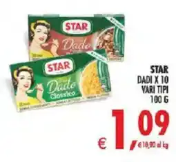 Deco Iperstore Star dado classico offerta