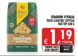 Deco Iperstore Stagioni d'Italia pasta Senatore Cappelli offerta