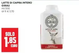 Panorama Latte di capra Girau offerta