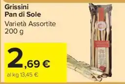 Carrefour Market Grissini Pan di Sole offerta