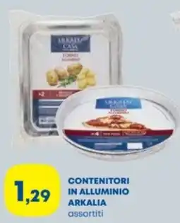 Panorama TiBi Contenitori in alluminio Arkalia offerta