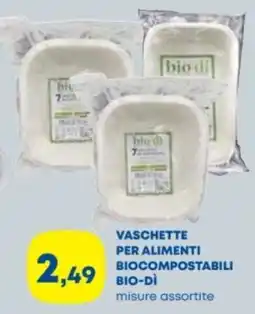 Panorama TiBi Vaschette per alimenti biocompostabili Bio-di offerta