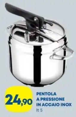 Panorama TiBi Pentola a pressione in acciaio inox offerta