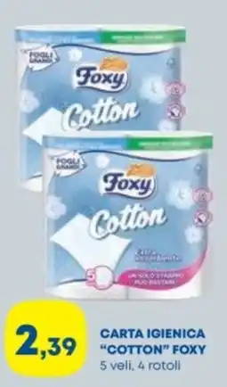 Panorama TiBi Carta igienica "Cotton" Foxy offerta