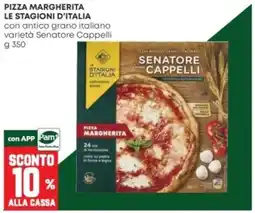 Panorama Pizza Margherita Senator Cappelli offerta
