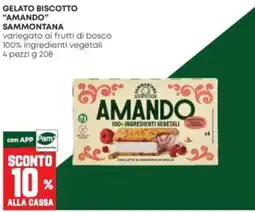 Panorama Gelato biscotto Amando offerta