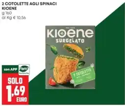 Panorama Cotolette agli spinaci Kioene offerta