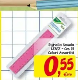 Conté Supermercati Righello Scuola LEBEZ offerta