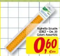 Conté Supermercati Righello Scuola LEBEZ offerta