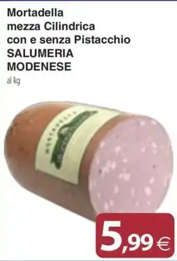 Docks Cash&Carry Mortadella mezza Cilindrica offerta
