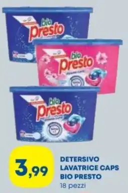 Panorama TiBi Detersivo lavatrice caps bio presto offerta