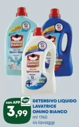 Panorama TiBi Detersivo liquido lavatrice Omino Bianco offerta