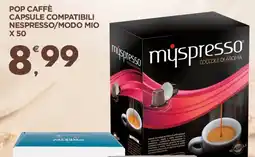 Eurospar Pop caffè capsule compatibili nespresso/modo mio offerta