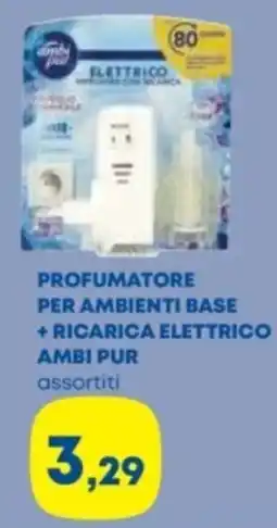 Panorama TiBi Profumatore per ambienti base + ricarica elettrico Ambi Pur offerta