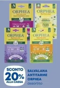 Panorama TiBi Salvalana antitarme Orphea assortito offerta