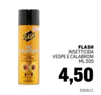 Flash insetticida vespe e calabroni