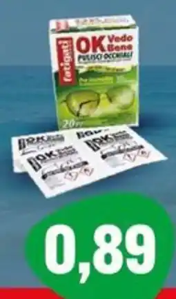 Emporio Amato OK Vedo Bene polpasti occhiali offerta