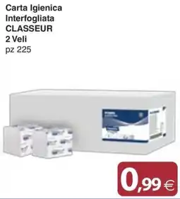 Docks Cash&Carry Carta Igienica Interfogliata Classeur offerta