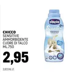 Emporio Amato Chicco Sensitive Ammorbidente Cuore di Talco offerta