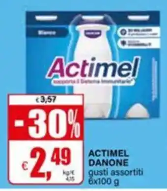 Il Gigante Actimel Danone offerta