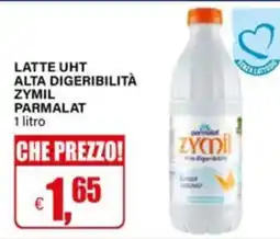 Il Gigante Latte UHT alta digeribilità Zymil Parmalat offerta