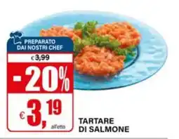 Il Gigante Tartare di salmone offerta