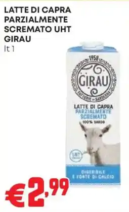 Pam Latte di capra parzialmente scremato Girau offerta
