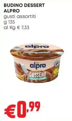 Pam Budino dessert Alpro offerta