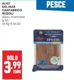 Panorama Filetti di alici in olio bio offerta