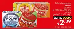 Maxi Supermercati Polpa di pomodoro Mutti offerta