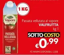 Maxi Supermercati Passata vellutata Valfrutta offerta