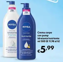 Maxi Supermercati Nivea Crema Corpo Nutriente offerta