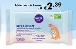 Maxi Supermercati Nivea Baby Salviettine Soft & Cream offerta