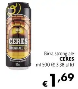 Maxi Supermercati Birra strong ale CERES offerta