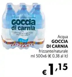 Maxi Supermercati Acqua Goccia di Carnia offerta