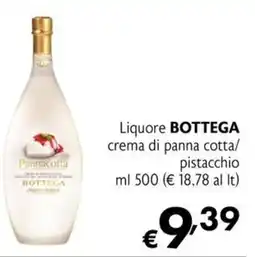 Maxi Supermercati Liquore BOTTEGA crema di panna cotta offerta