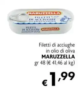 Maxi Supermercati Filetti di acciughe all'olio di oliva Maruzzella offerta