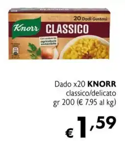 Maxi Supermercati Dado KNORR classico offerta