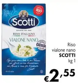 Maxi Supermercati Riso vialone nano SCOTTI offerta