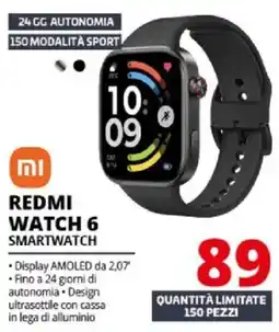 Comet Redmi Watch 6 Smartwatch offerta