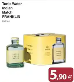 Docks Cash&Carry Tonic Water Indian Match Franklin offerta