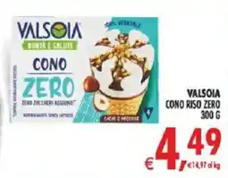 Deco Iperstore Valsòia cono riso zero offerta