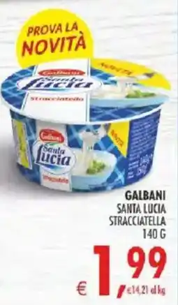 Deco Iperstore Galbani Santa Lucia Stracciatella offerta