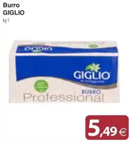 Docks Cash&Carry Burro GIGLIO Professional offerta