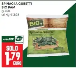 Panorama Spinaci a cubetti Bio Pam offerta